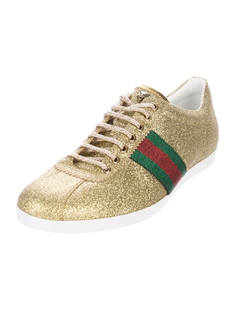 gucci glitter sneakers|Gucci Bambi sneakers.